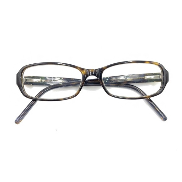 Coach Twila 849 Brown Tortoise Rectangle Eyeglasses Frames 50-16 135 Designer - Picture 12 of 12
